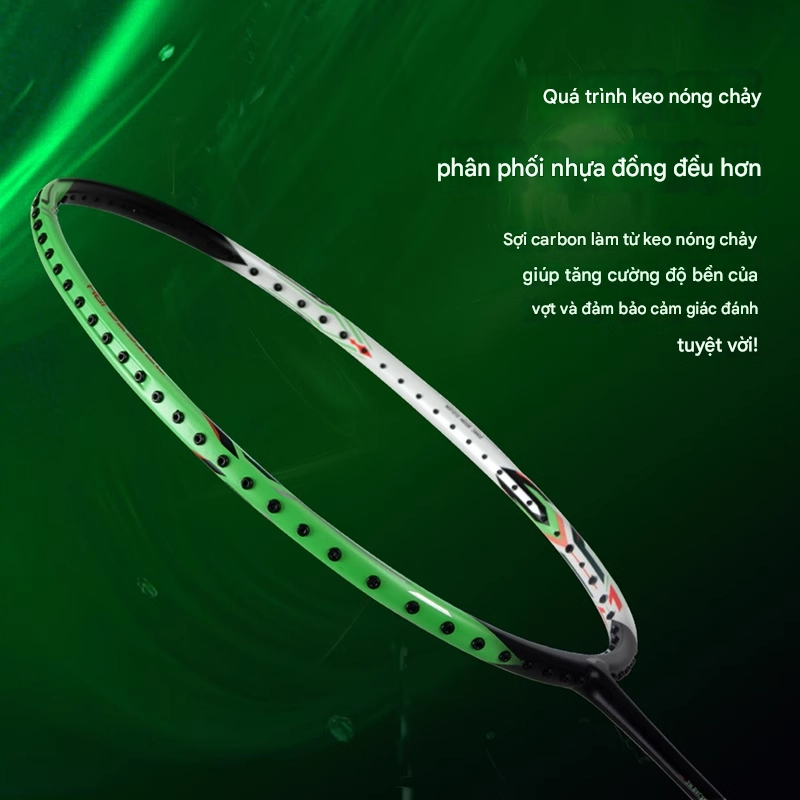 Vợt cầu lông Lining Halbertec 3000 3 Công nghệ HOT MELT trên vợt cầu lông Lining Halbertec 3000